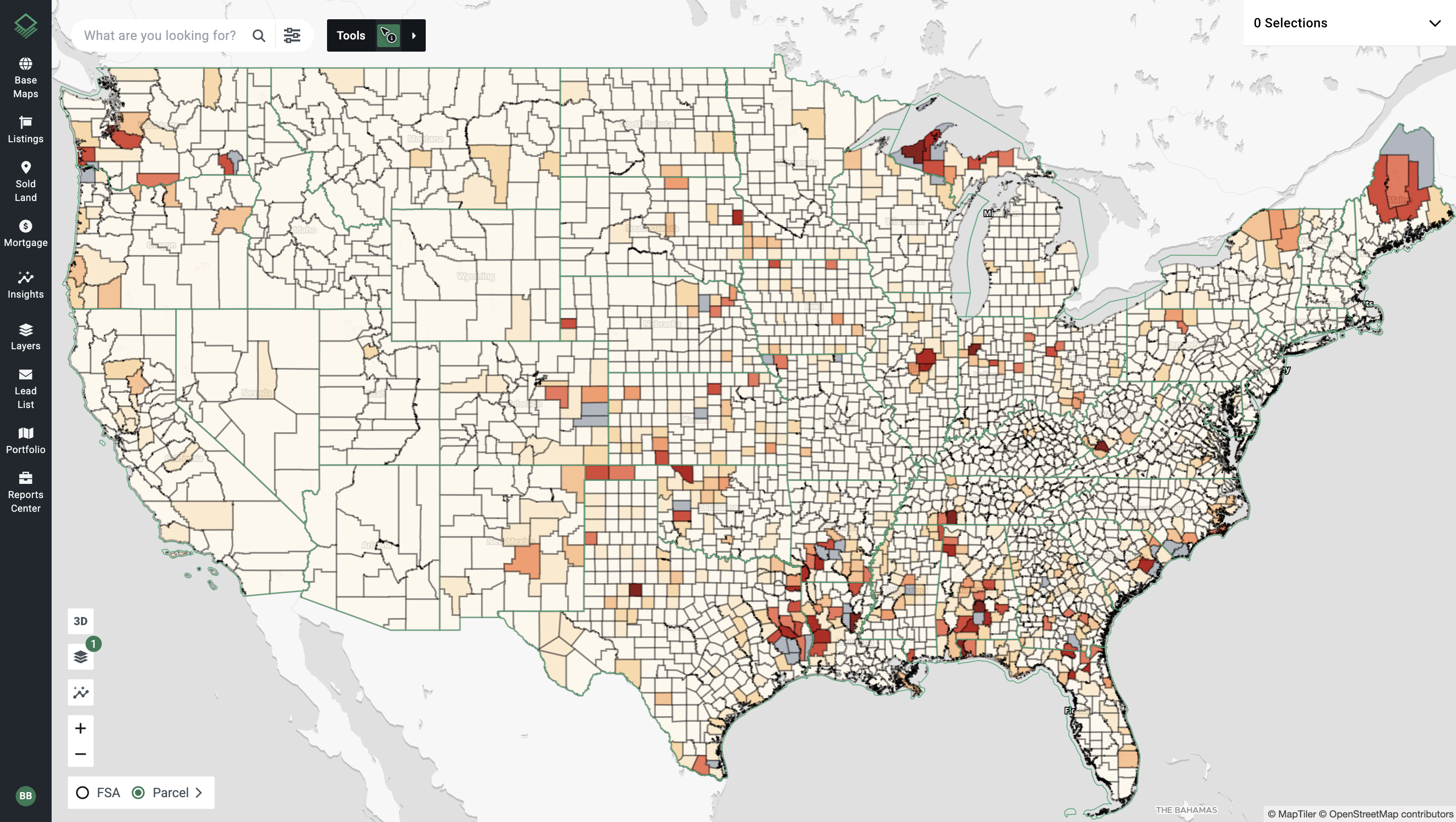 Map Highlight: Foreign Owned Agricultural Land Map